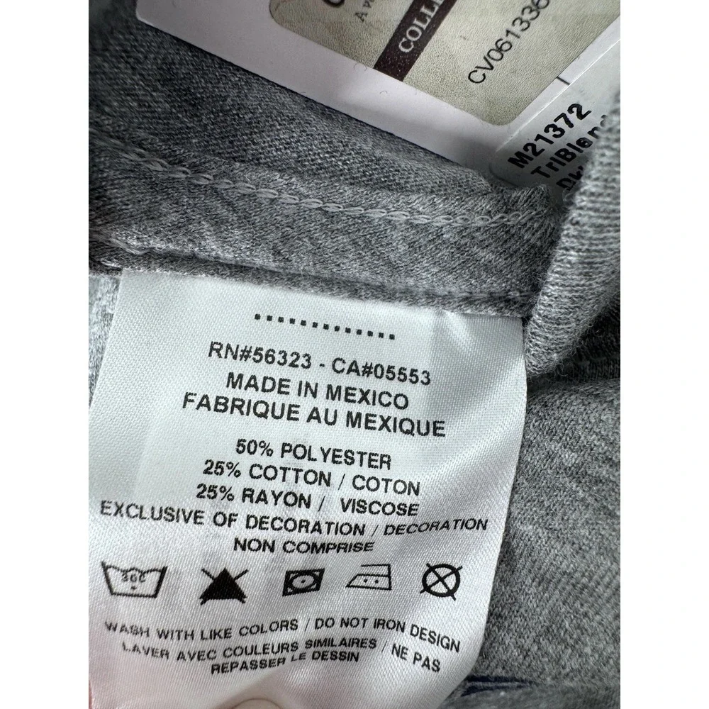 The Nike Tee Syracuse Orange T-Shirt Grey Athletic Men's XXL NWT